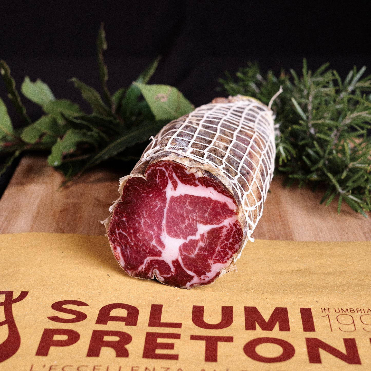 Capocollo stagionato 5 mesi di maiale nero brado