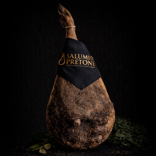 Prosciutto intero di Suino nero brado con zampa