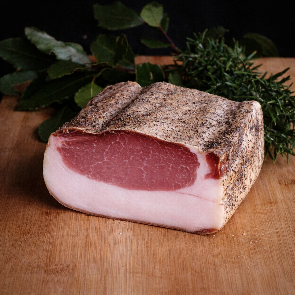 Lonza di maiale nero brado