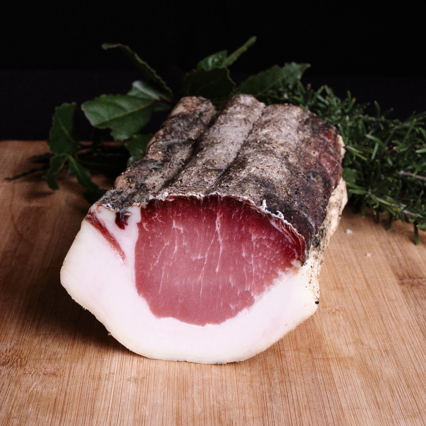 Lonza di maiale nero brado
