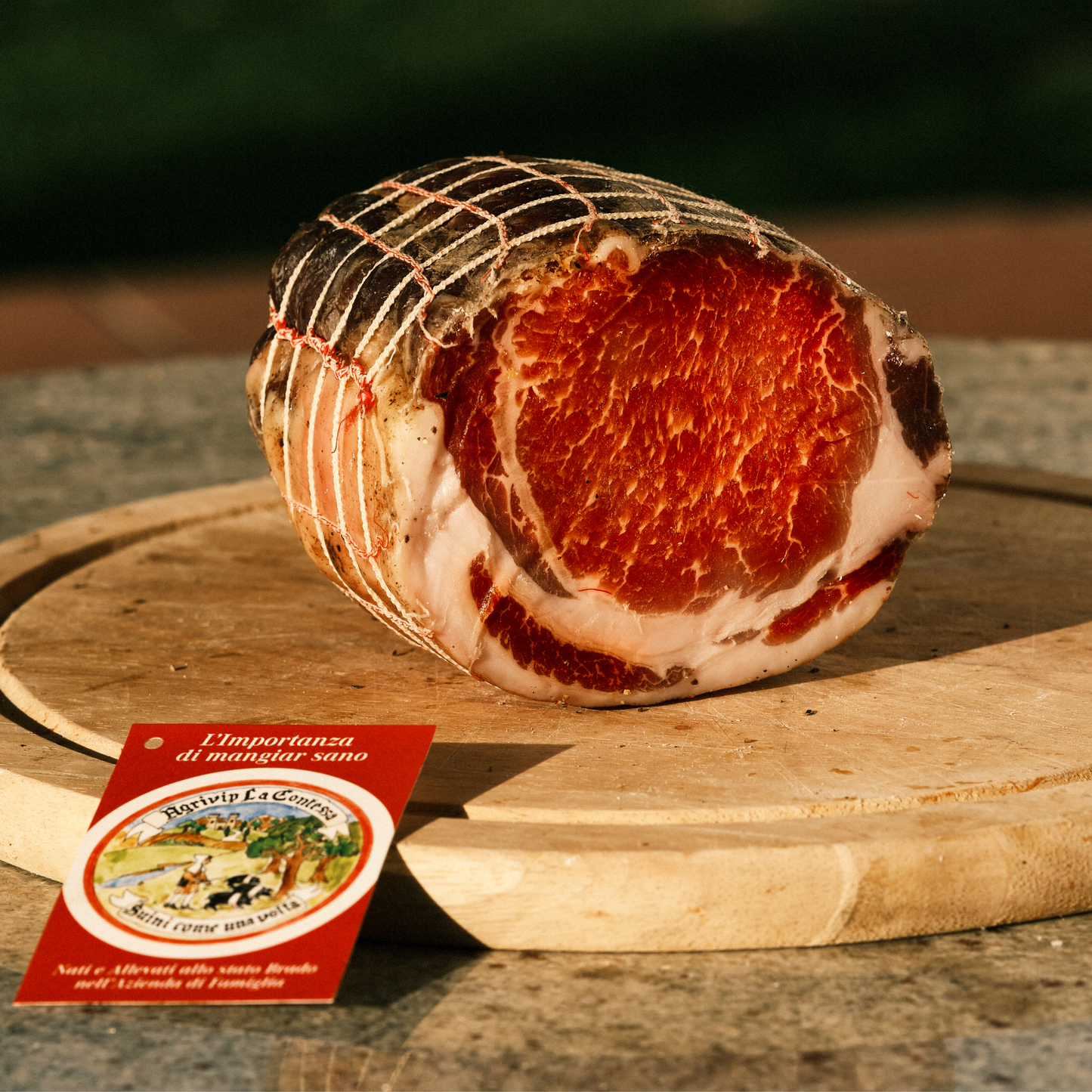 Lonza di maiale nero brado