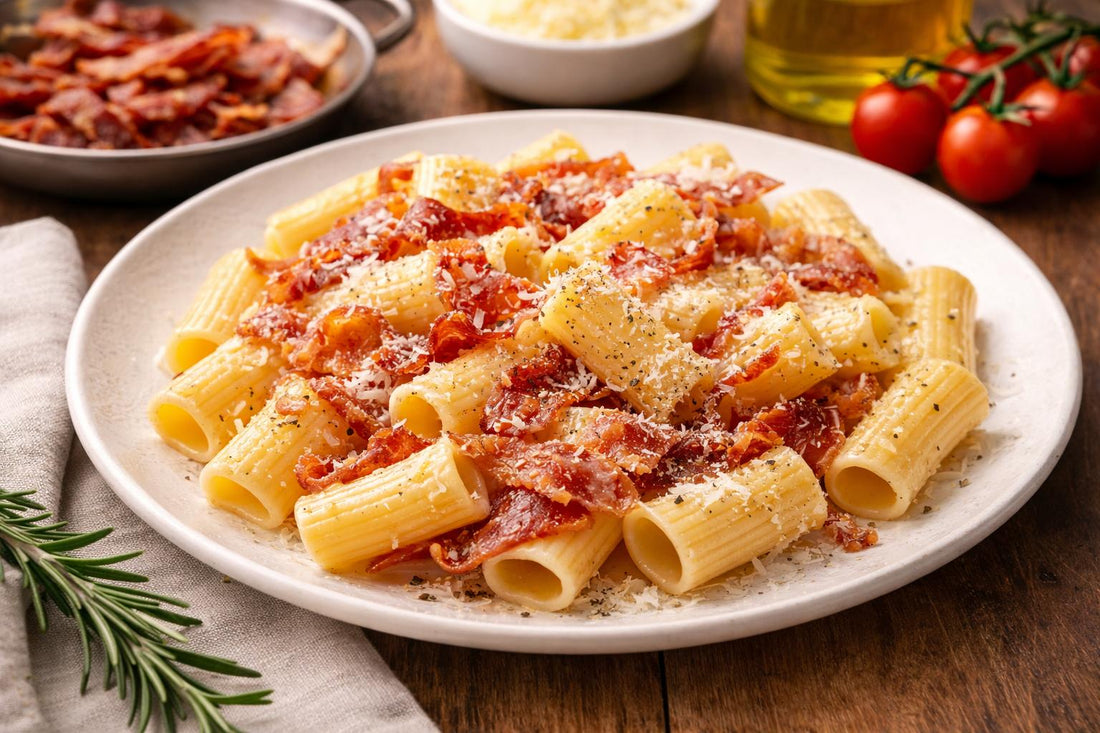 Come valorizzare un buon prosciutto: ricetta facile con pasta e pecorino!
