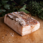 Lardo di suino nero stagionato