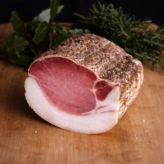 Lonza di maiale nero brado