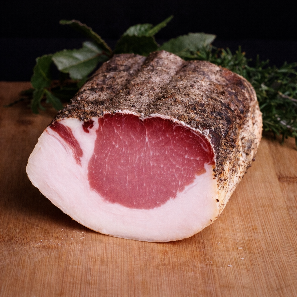 Lonza di maiale nero brado
