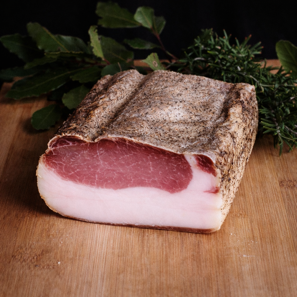 Lonza di maiale nero brado
