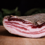 Pancetta tesa Affumicata di suino nero brado