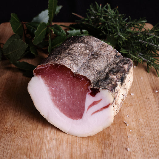 Lonza di maiale nero brado